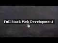 Full Stack Web Development Internship Fame World Educational Hub