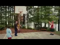 Grown Ups 2010 -Adam Sandler using Tim Duncans bank shot