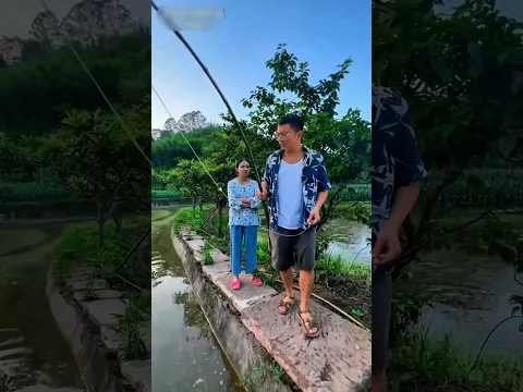 🎣 A Fishing Challenge With His Wife