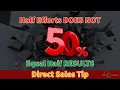 Half Efforts Will NEVER Get You Half the Results in Merchant Sales