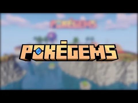 Minecraft server video for PokéGems