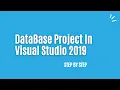 How to Create Database Project in Visual Studio 2019