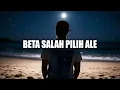 Download Lagu LAGU AMBON TERBARU || BETA SALAH PILIH ALE (Official Music Video) MP3