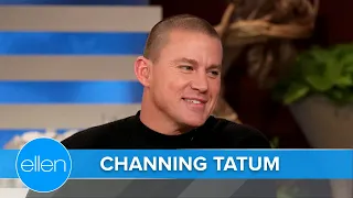 Channing Tatum on Wanting to Look Like Brad Pitt Magic Mike 3