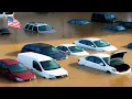 Download Lagu CHAOS in North Carolina ! INSANE Flash Floods Turn Streets into Rivers – Homes \u0026 Cars  Underwater