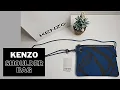 KENZO SHOULDER BAG UNBOXING