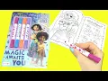 Disney Encanto Coloring Activity Book Pages with Mirabel Luisa and Isabela Dolls