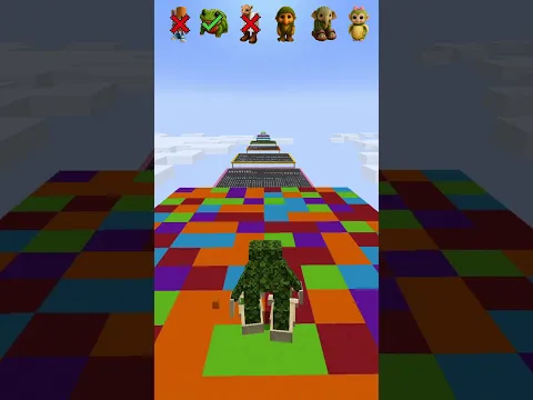 Los Tralaleritos kids vs Trampoline in Minecraft! #brainrot #italianbrainrot