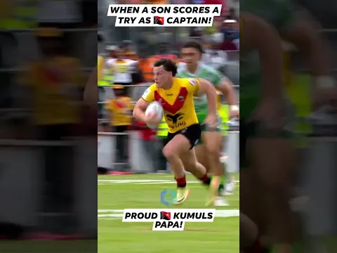 Lachlan Lam Try  -  Pacific Championship #rugbyleague #rugby  #nrl #lachlanlam #pngkumuls #kumuls
