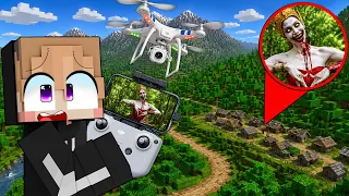 MERINDING!! DRONE MEREKAM PENAMPAKAN DESA PENARI SAKEDUNG KADING DI MINECRAFT!!
