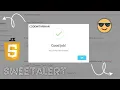 How to use SweetAlert in Javascript In Hindi Sweet Alert Tutorial - CodeWithRihan