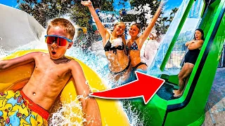 Spending the whole day at the WATERPARK! 🎉