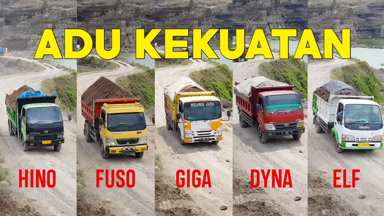 DI JUAL MITSUBISHI DUMP TRUCK RAGASA HD 2004 POWER STEERING TURBO INTERCOOLER