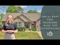 Walk to Lake Robinson Greer SC One-Level Living with Loft Flex Space Backyard Oasis