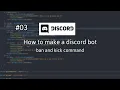 Discord js Tutorial Series Episode Ban and Kick command