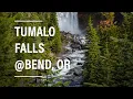 Tumalo Falls hike up the river and into the forest near beautiful Bend Oregon Deschutes County