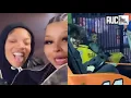 Glorilla Pulls Up On ChriseanRock Ready To Throw Them ThAngs While Go Karting