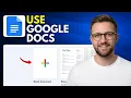 How to use Google Docs Step By Step 2026