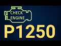 P1250 Fuel Pump Control Out Of Range - Causes Fix