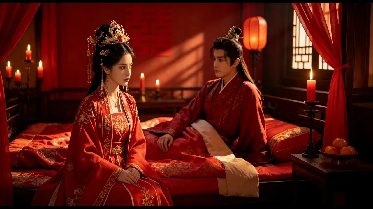 Fake marriage after reincarnation: The weak prince's big secret, the princess really fell in love... poster