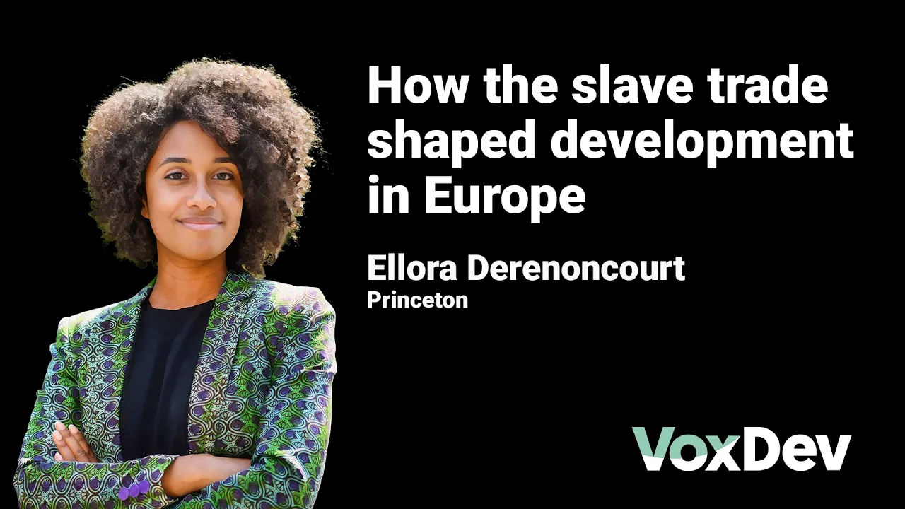 The Atlantic slave trade and economic development in Europe