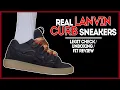 Real LANVIN CURB Sneakers Legit check unboxing fit review