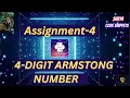 Armstrong Number Assignment-4 CCBP NxtWave CCBP 4 0 Telugu Python Coding Python