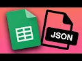 Google Sheets to JSON converter