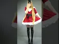 Mrs Santa Claus Santa Girl X-MAS Costume TRY ON