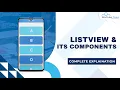 What is ListView and its Components in Flutter Flutter Widgets Hindi