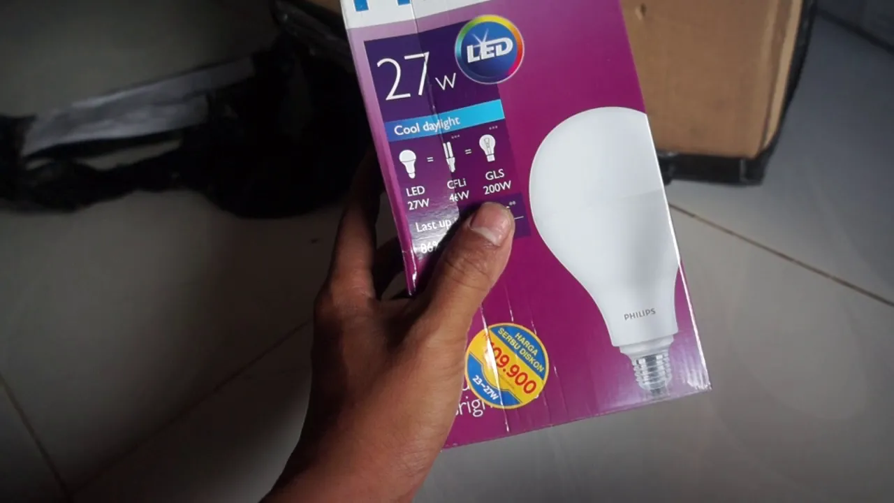 cara memperbaiki lampu led philips , Philips 30 watt baru rusak