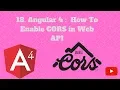 Angular 4 with WEB API 18 How To Enable CORS in C Web API 2 0