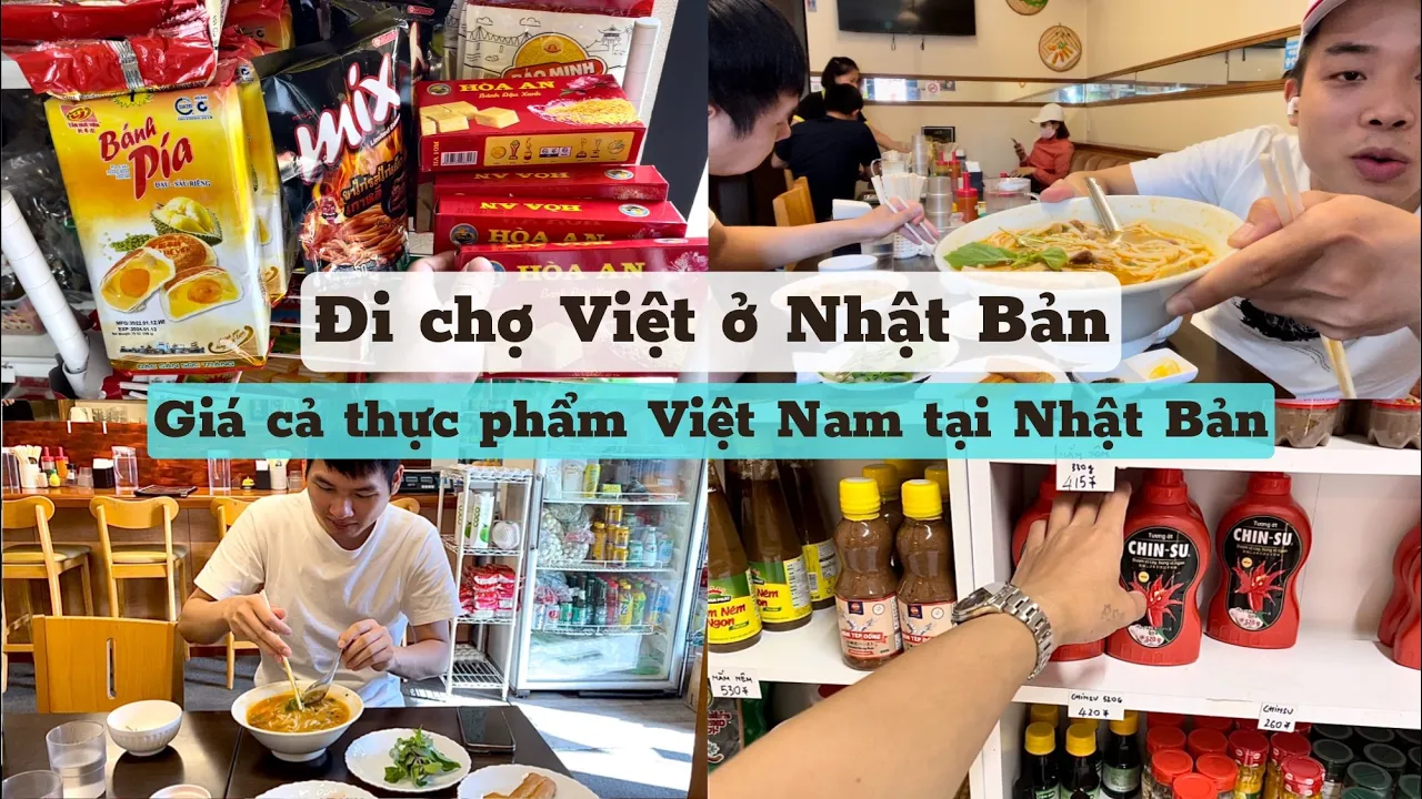 336 | Đi Chợ Việt Ở Nhật - Review Giá Cả Thực Phẩm Việt Nam Tại Nhật Bản | Đức Thư Vlogs