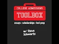 College Admissions Toolbox 35 College Confidential Forums Co-Founder Roger Dooley