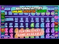 Lagu 🎉NATIONAL LOTTERY ONLINE SCRATCH CARDS!💥Playing EVERY Scratch Card Game! Total Of 56 To Complete! 🤞