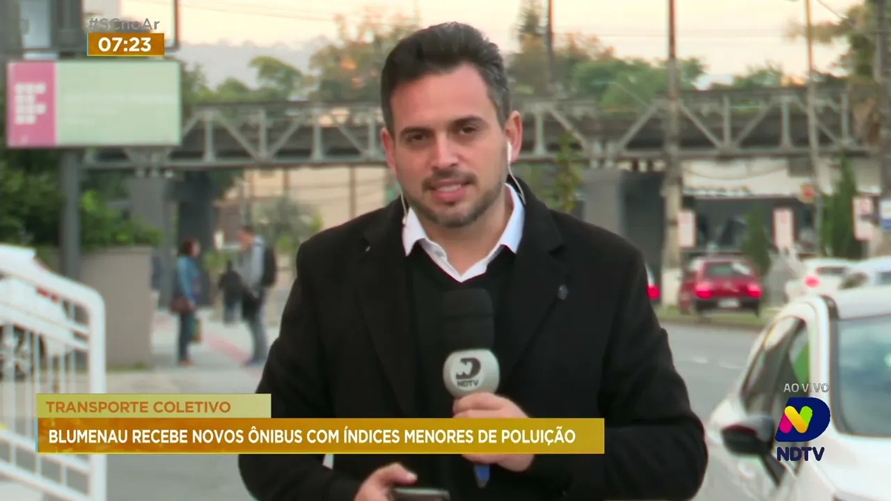 Blumenau recebe nova frota de ônibus sustentáveis