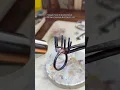 Snippets from the Jewelers Bench: soldering a ring shank \u0026 setting into one