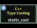 Type casting in C static - cast in C