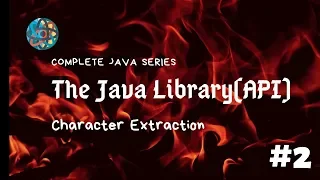 Java Library - Character Extraction from Strings