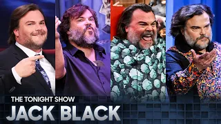 Jack Black's Hilarious Tonight Show Entrances | The Tonight Show Starring Jimmy Fallon