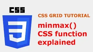 Minmax function in CSS Grid layout examples