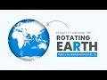 Plane Fly Around the Rotating Earth CSS Animation Effects
