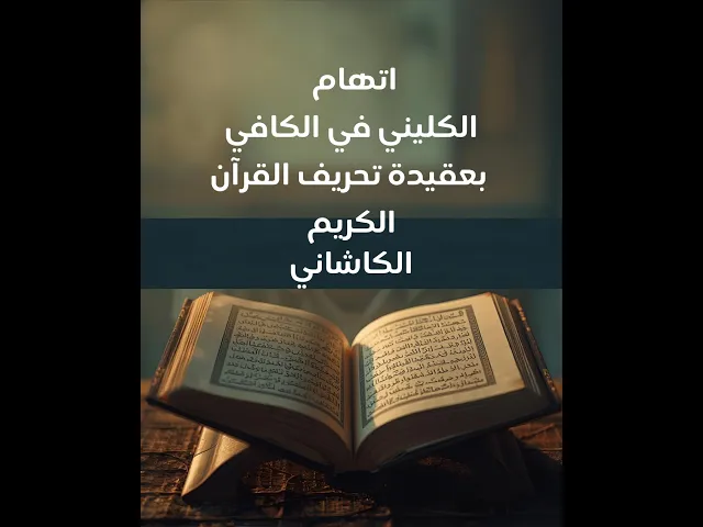 ⁣اتهام الكليني في الكافي بعقيدة تحريف القرآن الكريم