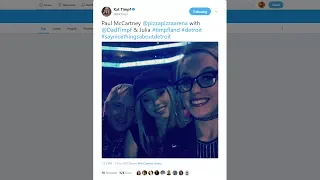 10-01-17 Kat Timpf on Instagram Live - Paul McCartney I ve Got a Feeling