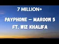 Download Lagu Maroon 5 Ft. Wiz Khalifa - Payphone (Lyrics) | Hitme5!