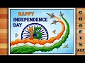 Independence Day Drawing Independence Day Poster 15 August Drawing Happy Independence Day