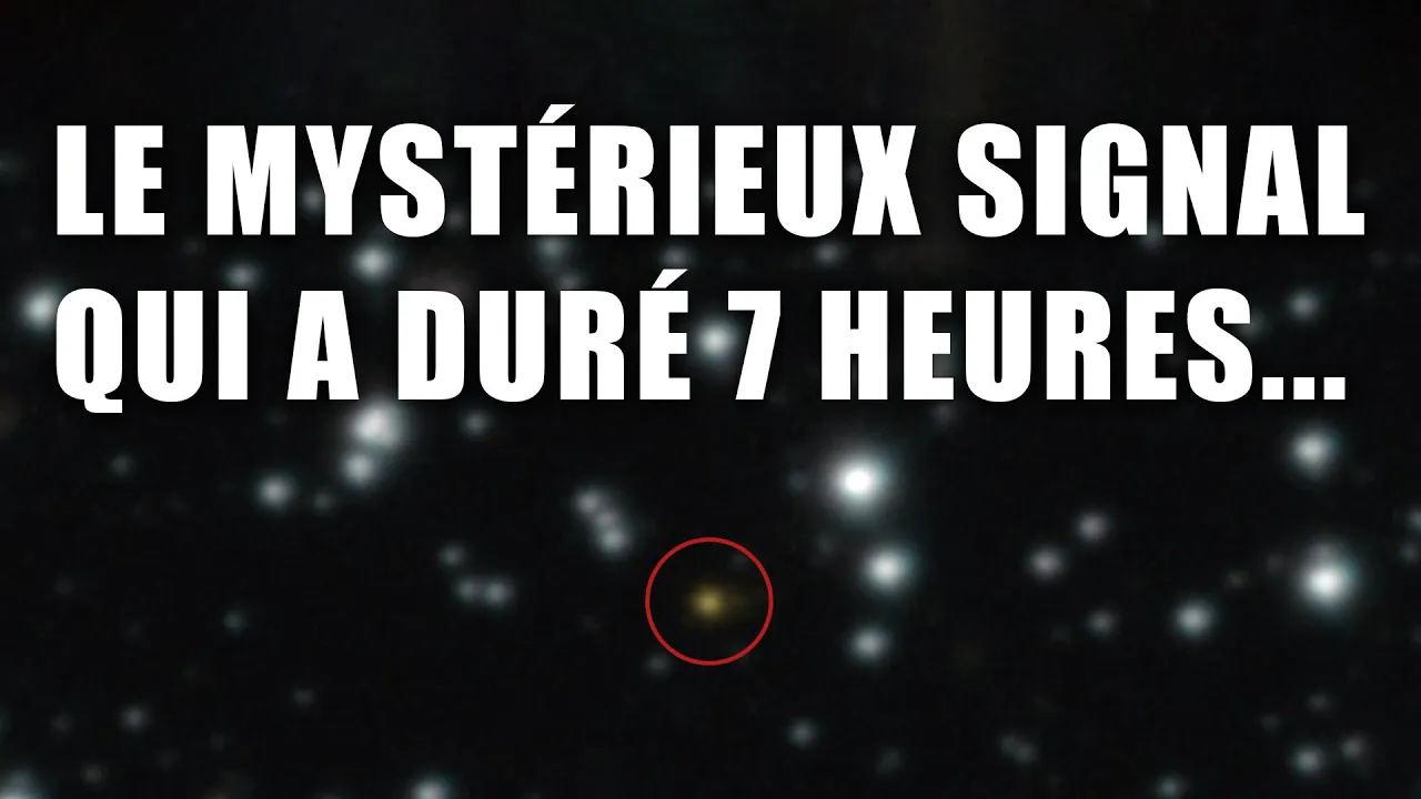 Un SIGNAL a duré 7H dans l'espace et laisse tout le monde perplexe !
