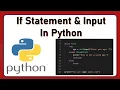 Python Tutorial For Beginners If Statements Inputs In Python