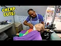 Download Lagu 💈$4 STREET HAIRCUT Under the Stairs in Kuala Lumpur, Malaysia 🇲🇾
