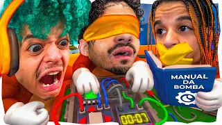 MEUS IRMÃOS são MUITO BURROS pra ESSE JOGO! - BOOMBANANA!